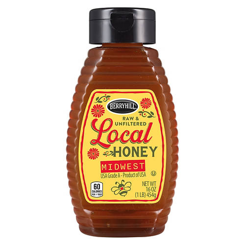 Berryhill Midwest Honey, 16 oz